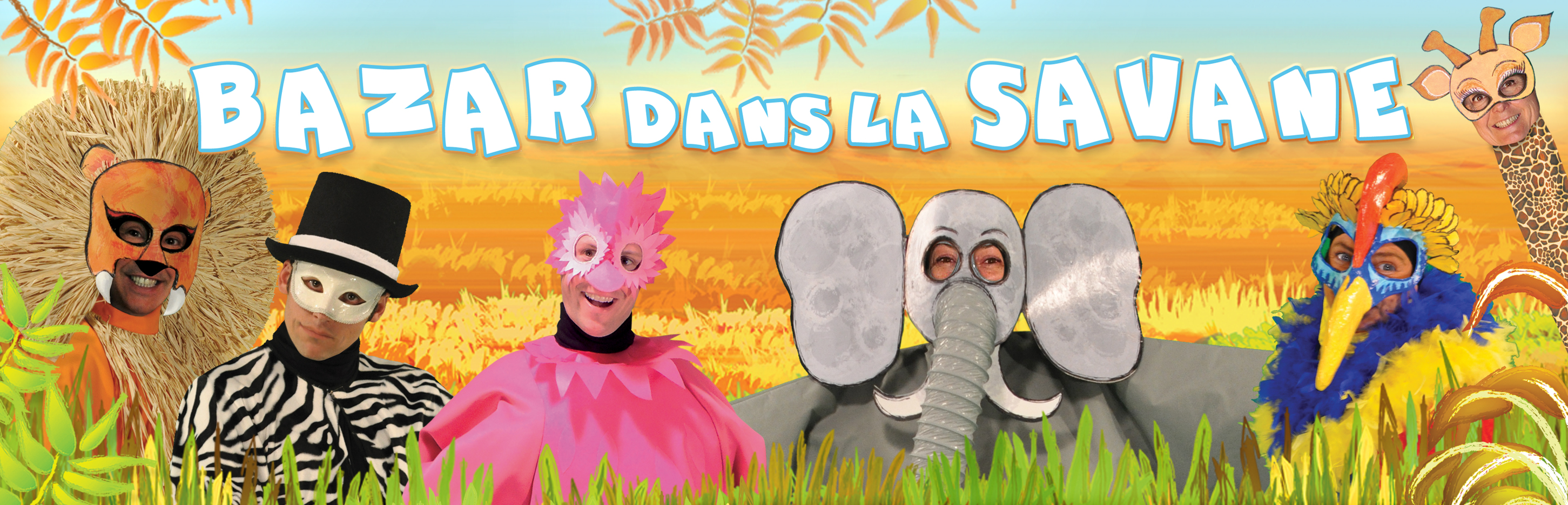 Pinky et les masques de la savane