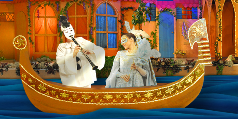 Arlequin et la clarinette de Pierrot