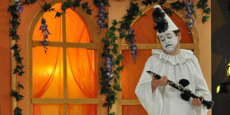 Arlequin et la clarinette de Pierrot