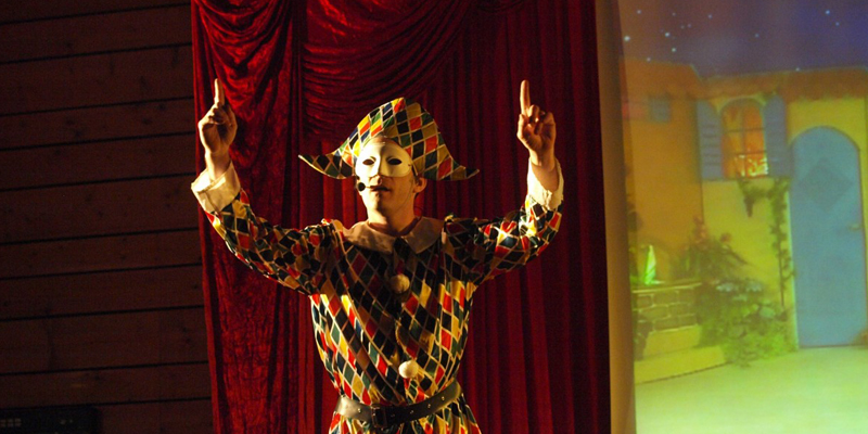 Arlequin et la clarinette de Pierrot