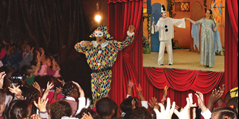 Arlequin et la clarinette de Pierrot