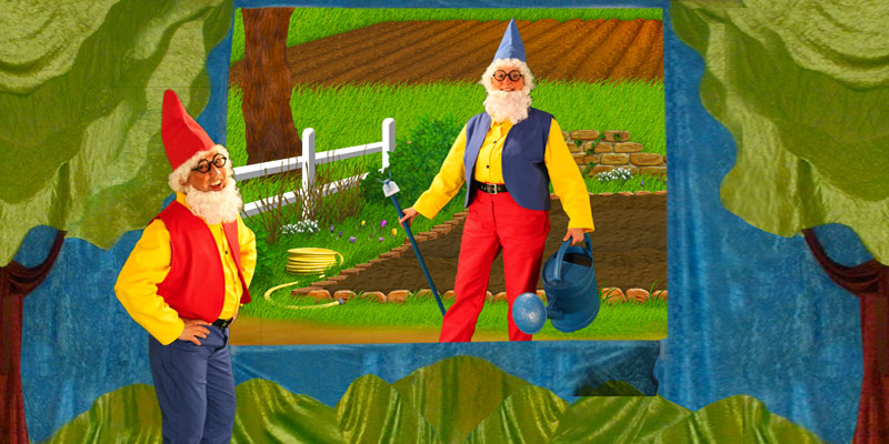 Le jardin de Badaboum et Patatras