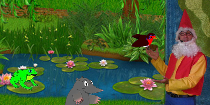 Le jardin de Badaboum et Patatras