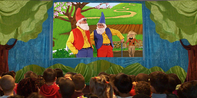 Le jardin de Badaboum et Patatras