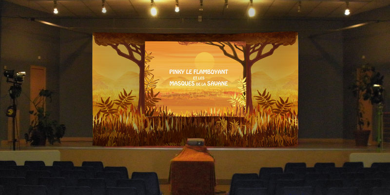 Bazar dans la savane